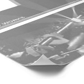 白黒 ポスター (角)