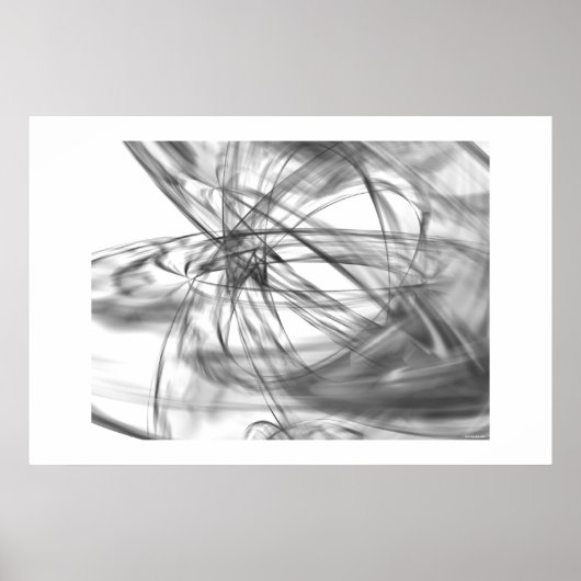 白黒 ポスター (正面)