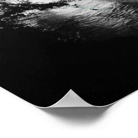 白黒 ポスター (角)