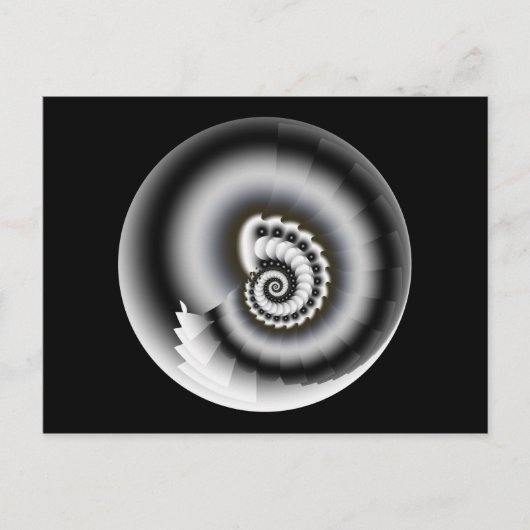 白黒 ポストカード (正面)