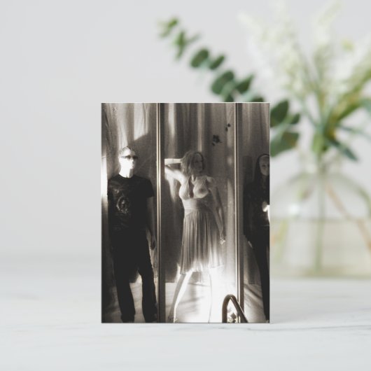 白黒 ポストカード (スタンド正面)