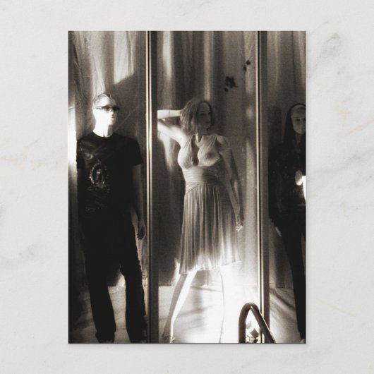 白黒 ポストカード (正面)