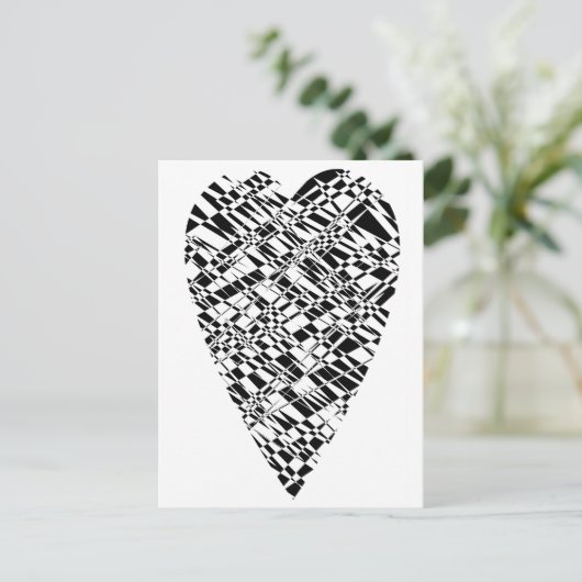 白黒 ポストカード (スタンド正面)