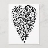 白黒 ポストカード (正面)