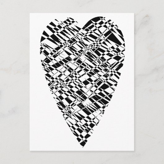 白黒 ポストカード (正面)