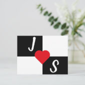 白黒 ポストカード (スタンド正面)