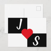 白黒 ポストカード (正面/裏面)