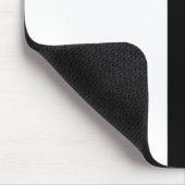 白黒 マウスパッド (コーナー)