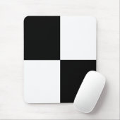 白黒 マウスパッド (マウス)