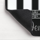 白黒 マウスパッド (コーナー)