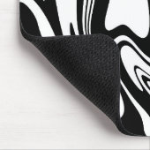 白黒 マウスパッド (コーナー)