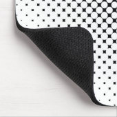 白黒 マウスパッド (コーナー)