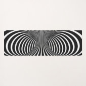 白黒 ヨガマット (裏面(横))