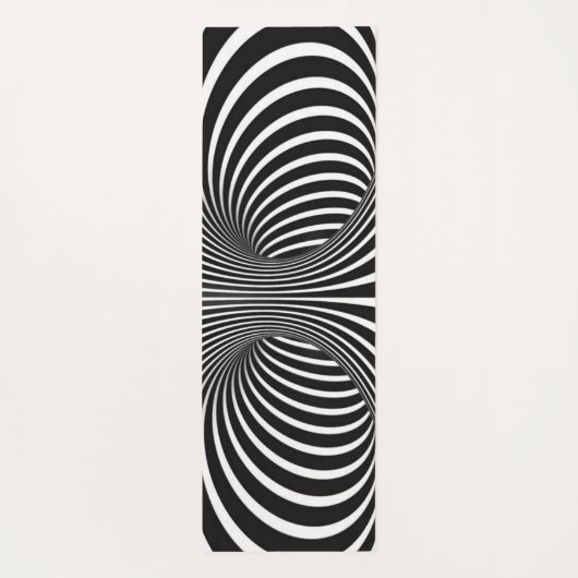 白黒 ヨガマット (裏面)