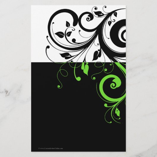 白黒/ライムグリーン旋回プロはっきりしたグラム チラシ (裏面)