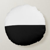 白黒 ラウンドクッション (裏面)