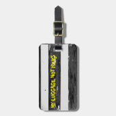 白黒 ラゲッジタグ (正面縦)