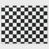 白黒 ラッピングペーパー (フラット)