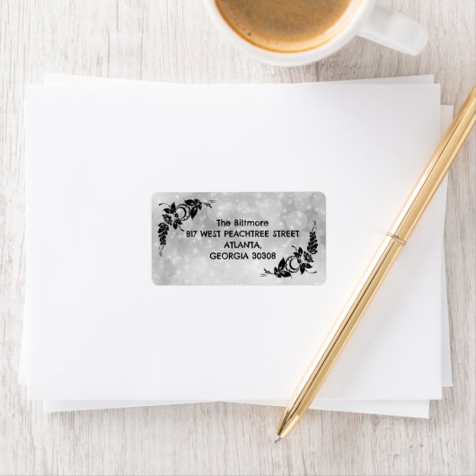 白黒 ラベル (インサイチュ)