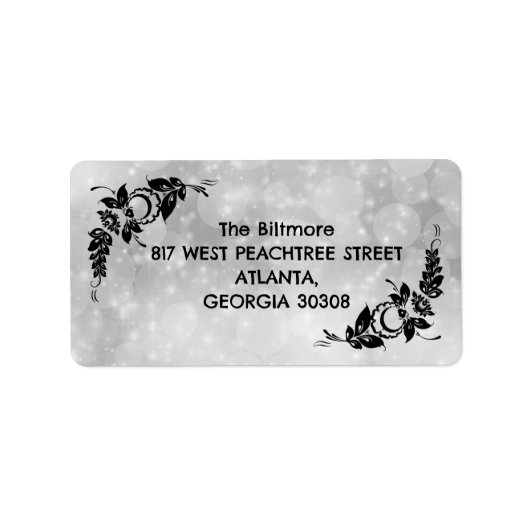 白黒 ラベル (正面)