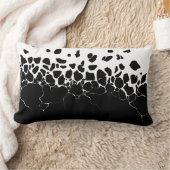 白黒 ランバークッション (ブランケット)