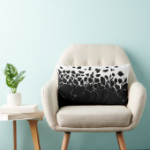 白黒 ランバークッション (椅子)