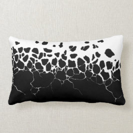 白黒 ランバークッション