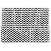 白黒 ラージペーパーバッグ (正面)