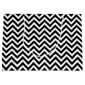 白黒（中）横山形 ラージペーパーバッグ (正面)