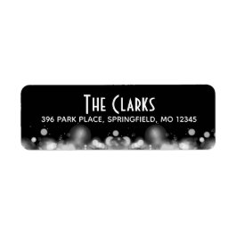 白黒《写真》ぼけ味ぼやけ住所 シール