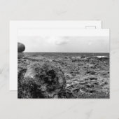 白黒、写真、標準はがき ポストカード (正面/裏面)