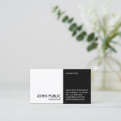 白黒 名刺 (スタンド正面)