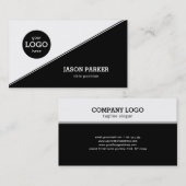 白黒 名刺 (正面/裏面)