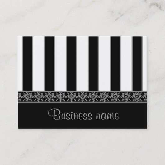 白黒 名刺 (正面)