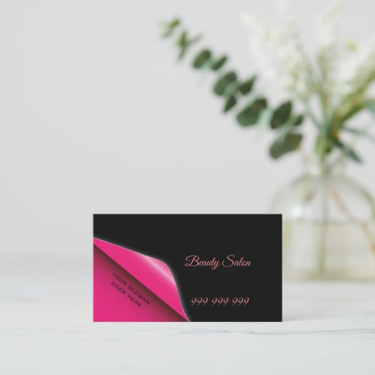 白黒 名刺 (スタンド正面)