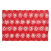 白黒、抽象芸術フローラテクスチャ。 枕カバー (裏面)