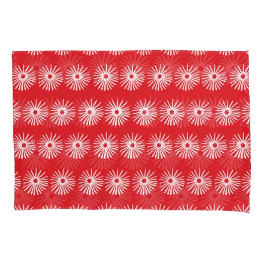 白黒、抽象芸術フローラテクスチャ。 枕カバー (正面)