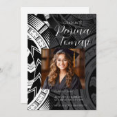 白黒 招待状 (正面/裏面)