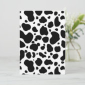 白黒 招待状 (スタンド正面)