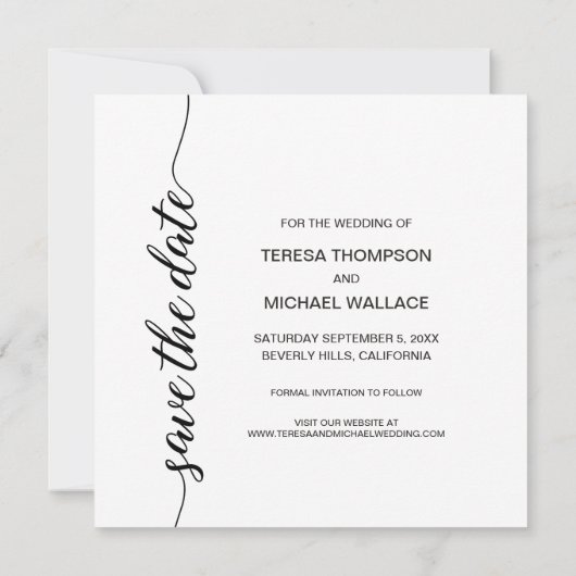 白黒「日付の保存」 (裏面)