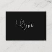 白黒:本の赤ちゃんシャワーの囲いを持ってくる エンクロージャーカード (裏面)