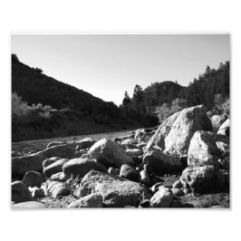 白黒（横） 4 フォトプリント           