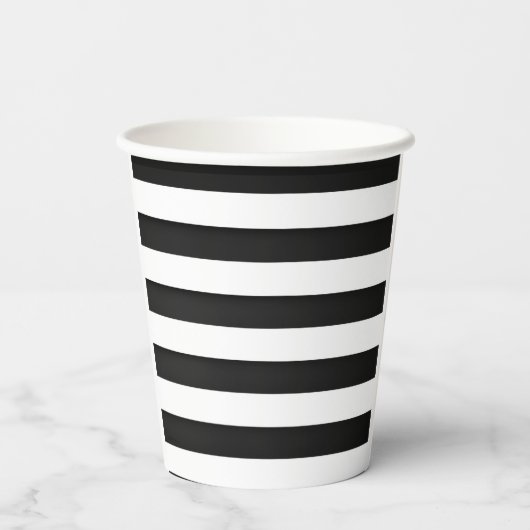 白黒 紙コップ (裏面)