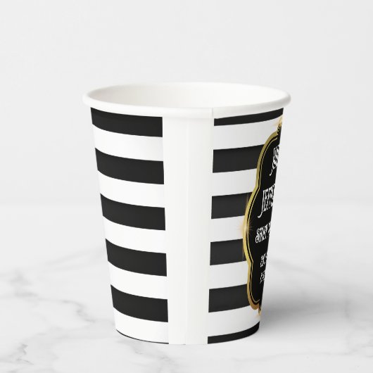 白黒 紙コップ (右)