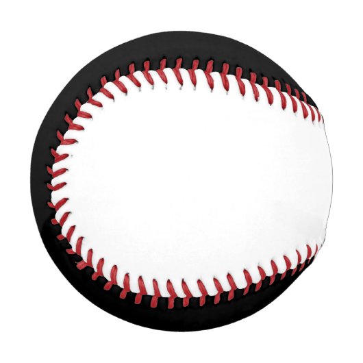白黒 野球ボール (正面左)