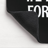 白黒#1パパ永遠の父の日の贈り物 マウスパッド (コーナー)