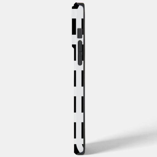 白黒 Case-Mate iPhoneケース (裏面 / 左)
