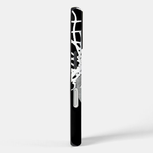 白黒 Case-Mate iPhoneケース (裏面 / 右)