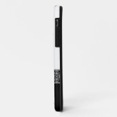 白黒 Case-Mate iPhoneケース (裏面/左)