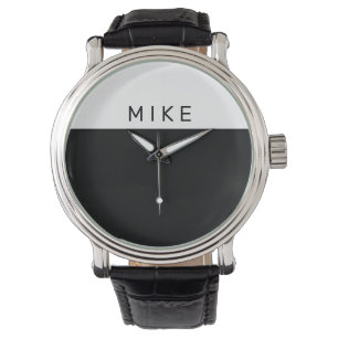 白黒、DIY名 腕時計